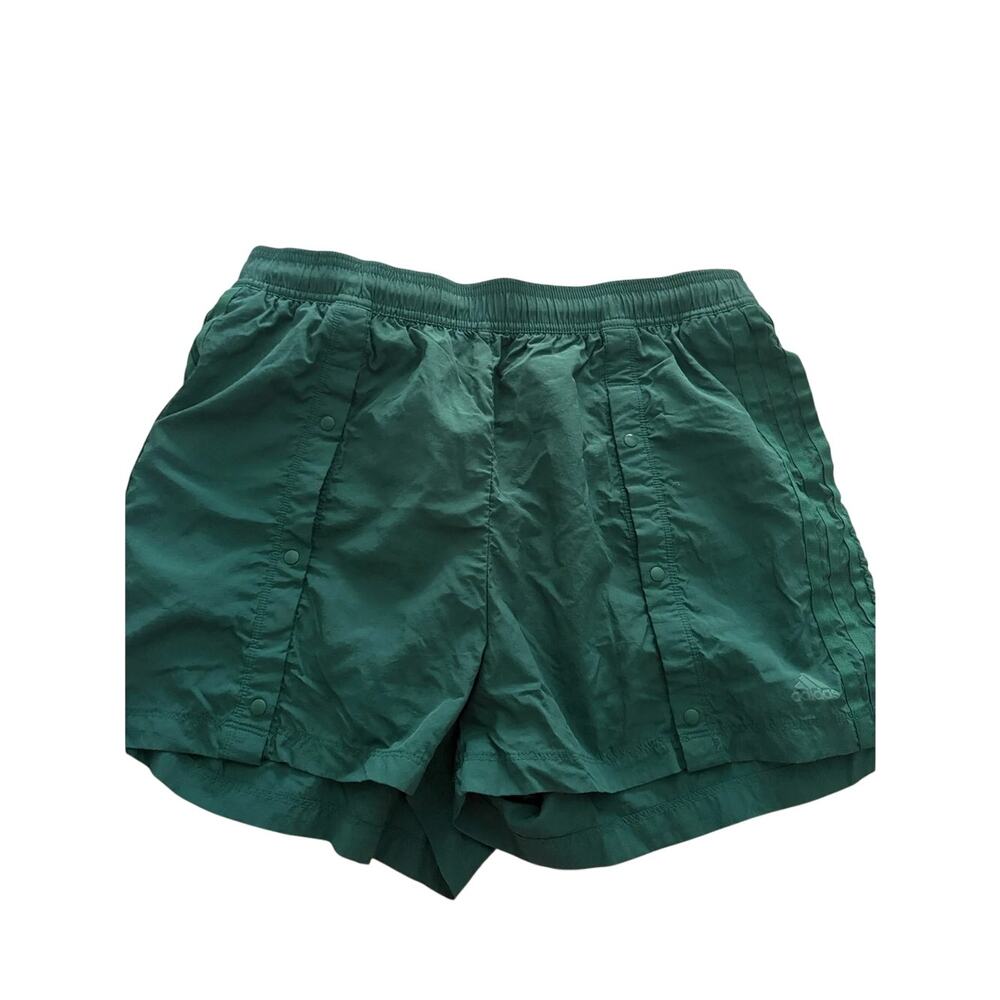 Adidas Tiro Snap-Button Football Shorts Green Women's Sz LRG - Picture 6 of 7